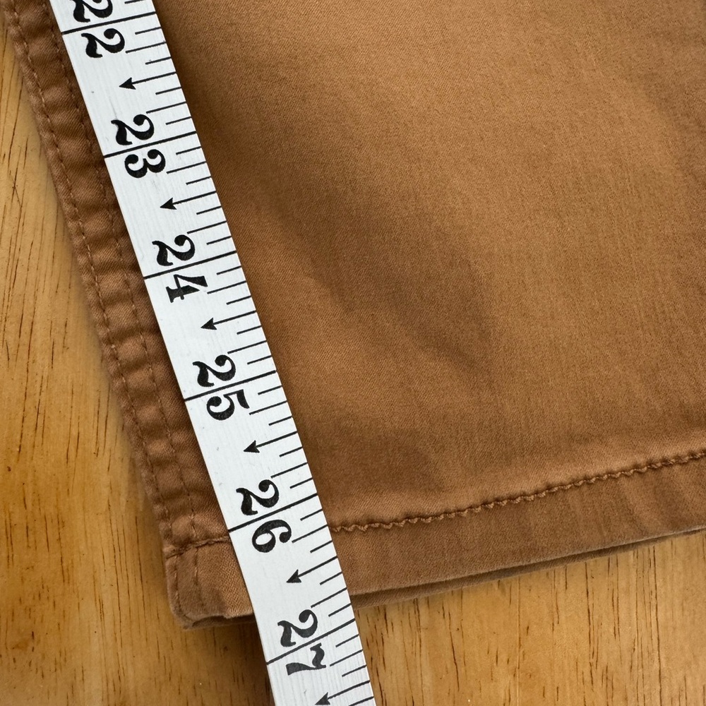Kensie Jeans Effortless Ankle Mid Rise Camel Color Size 14 - Picture 7 of 7
